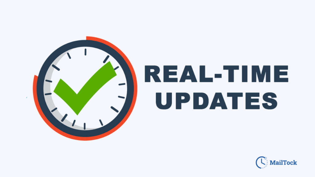 Real-time updates​